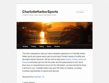 Tablet Screenshot of charlotteharborsports.info